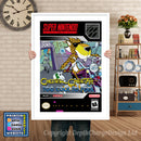 Chester Cheetah Too Cool To Fool Super Nintendo GAME INSPIRED THEME Retro Gaming Poster A4 A3 A2 Or A1