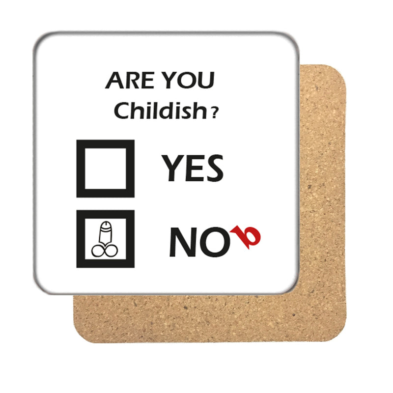 Childish Multi-choice Drinks Coaster