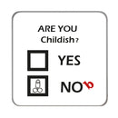 Childish Multi-choice Drinks Coaster