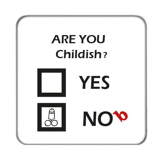 Childish Multi-choice Drinks Coaster