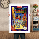 Chip N Dale Rescue Rangers Retro GAME INSPIRED THEME Nintendo NES Gaming A4 A3 A2 Or A1 Poster Art 174