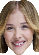 Chloe Moretz MH 2017 Celebrity Face Mask Fancy Dress Cardboard Costume Mask