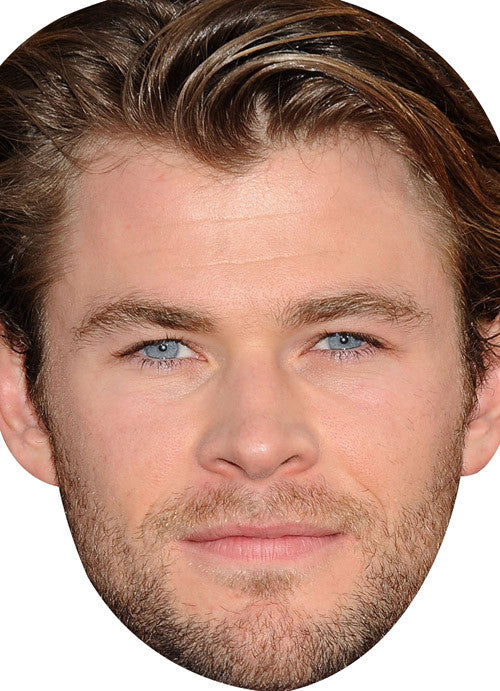 Chris Hemsworth Face Mask – Fancy Dress Cardboard Costume Mask