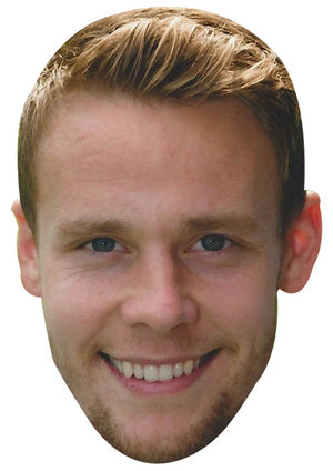 Chris Gunter Face Mask – Fancy Dress Cardboard Costume Mask