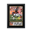 Chris Harris Jr 2 Limited Edition Football Signed Print - American Footballer