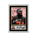 Chris Hubbard Limited Edition Football Signed Print - American Footballer