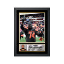 Chris Hubbard 2 Limited Edition Football Signed Print - American Footballer