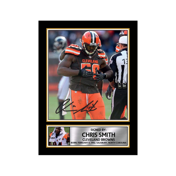 Chris Smith 2 American Football Printed Signature Print