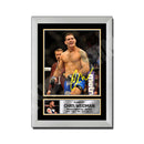 Chris Weidman Limited Edition MMA Wrestler Signed Print - MMA Wrestling