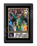 Chris Woods Limited Edition Football Player Signed Print - Football
