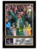 Chris Woods Limited Edition Football Player Signed Print - Football
