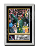 Chris Woods Limited Edition Football Player Signed Print - Football