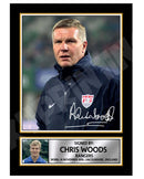 Chris Woods 2 Limited Edition Football Player Signed Print - Football