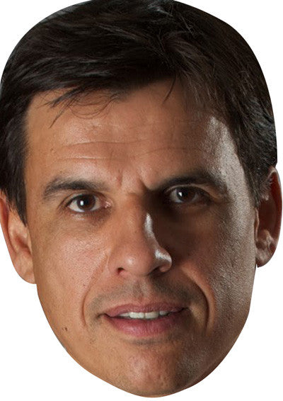 Chris Coleman Celebrity Face Mask Fancy Dress Cardboard Costume Mask