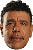 Chris Kamara FOOTBALLER Celebrity Face Mask Fancy Dress Cardboard Costume Mask