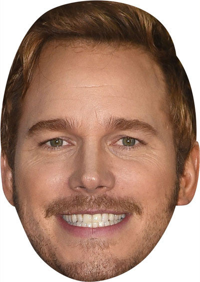 Chris Pratt Celebrity TV Stars Face Mask FANCY DRESS HEN BIRTHDAY PARTY FUN STAG