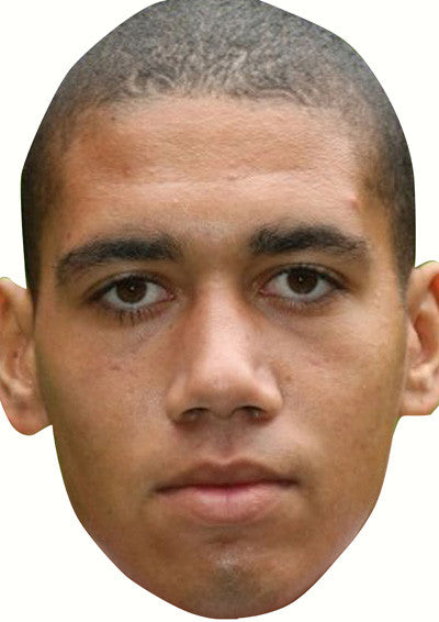 Chris Smalling Celebrity Face Mask Fancy Dress Cardboard Costume Mask