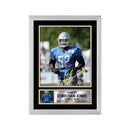 Christian Jones Limited Edition Football Signed Print - American Footballer