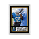 Christian Jones 2 Limited Edition Football Signed Print - American Footballer
