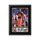 Christian Kirksey 2 Limited Edition Football Signed Print - American Footballer