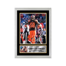 Christian Kirksey 2 Limited Edition Football Signed Print - American Footballer