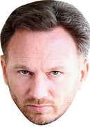 Christian Horner FORMULA 1 Celebrity Face Mask Fancy Dress Cardboard Costume Mask