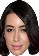 Christian Serratos MH 2017 Celebrity Face Mask Fancy Dress Cardboard Costume Mask