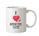 I Love Christine Lakin Mug - I Love Celebrity Mug - Novelty Gift Printed Tea Coffee Ceramic Mug