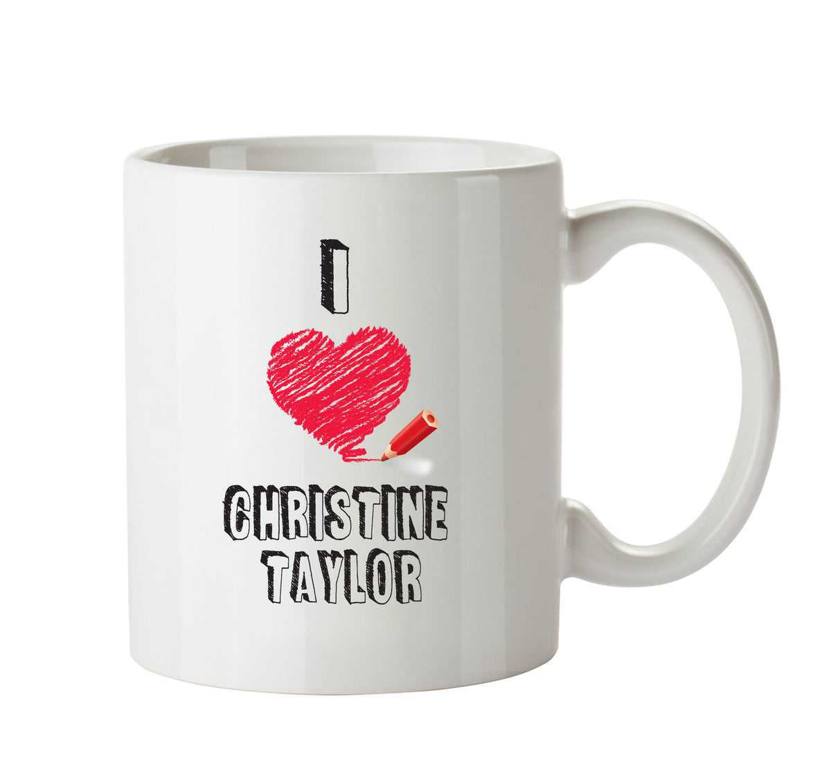 I Love Christine Taylor Mug - I Love Celebrity Mug - Novelty Gift Printed Tea Coffee Ceramic Mug – I Love Christine Taylor Mug - I Love Celebrity Mug - Novelty Gift Printed Tea