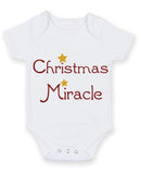Christmas Miracle Baby Grow Bodysuit