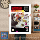Chrono Trigger Super Nintendo GAME INSPIRED THEME Retro Gaming Poster A4 A3 A2 Or A1