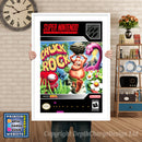Chuck Rock Super Nintendo GAME INSPIRED THEME Retro Gaming Poster A4 A3 A2 Or A1
