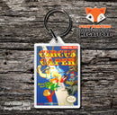 Chubby Cherub Retro NES Game Cover Art Gaming Keyring