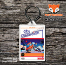 Circus Caper Retro NES Game Cover Art Gaming Keyring
