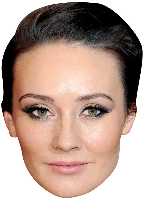 CLAIRE COOPER JB - Hollyoaks Fancy Dress Cardboard Celebrity Party Face Mask