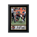 Clark Harris Limited Edition Football Signed Print - American Footballer