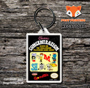 CLASH AT DEMONHEAD NEW Retro NES Game Cover Art Gaming Keyring