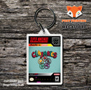 Claymates Game Inspired Retro Gaming Keyring