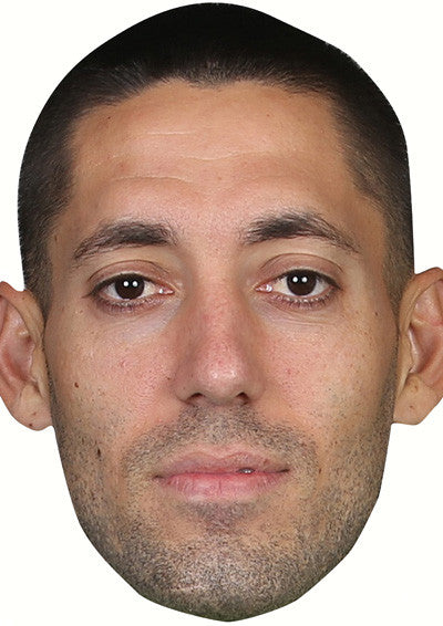 Clint Dempsey Celebrity Face Mask Fancy Dress Cardboard Costume Mask