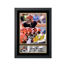 Clint Boling Limited Edition Football Signed Print - American Footballer