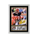 Clint Boling Limited Edition Football Signed Print - American Footballer