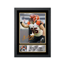 Clint Boling 2 Limited Edition Football Signed Print - American Footballer