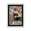 Clint Boling 2 Limited Edition Football Signed Print - American Footballer