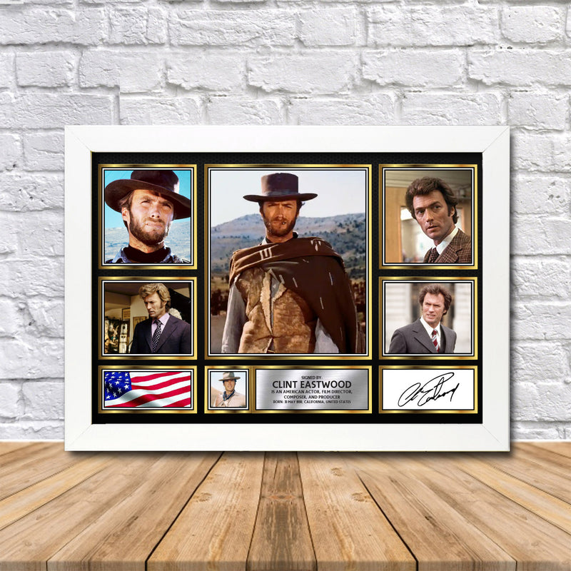 Clint Eastwood Limited Edition Signed Print