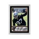 Clinton McDonald Limited Edition Football Signed Print - American Footballer