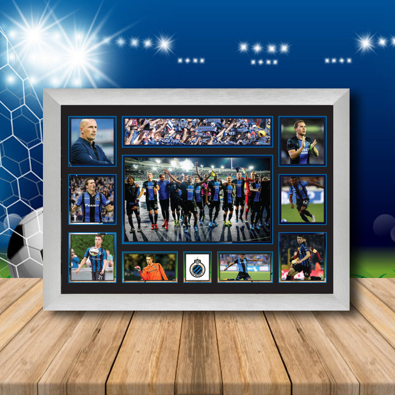 Club Brugge Football Team Printed Display Poster Gift