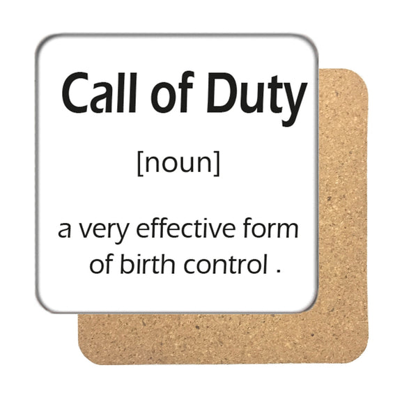 CoD Definition Drinks Coaster