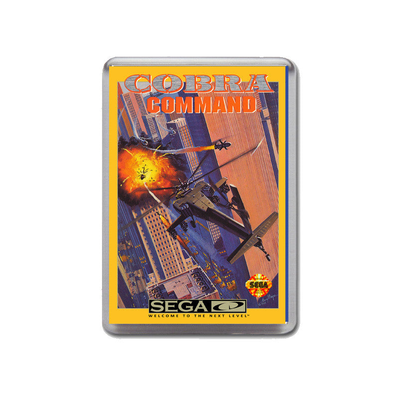 Cobra Command 3 Sega Mega CD Game Inspired Retro Gaming Magnet