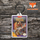 COBRA TRIANGLE Retro NES Game Cover Art Gaming Keyring