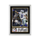 Cole Beasley Limited Edition Football Signed Print - American Footballer